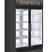 Temptech - Koelvitrine met Display 750L Dubbele deuren
