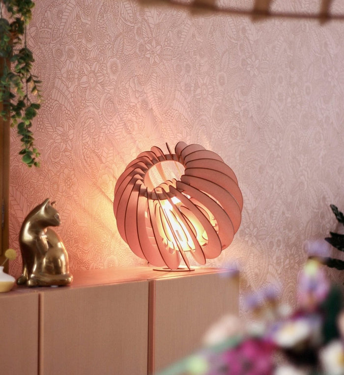 Van Tjalle en Jasper William Shakesphere vloerlamp - Aged Pink