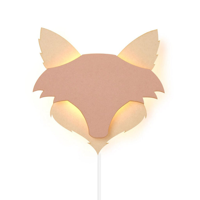 Vossen wandlamp