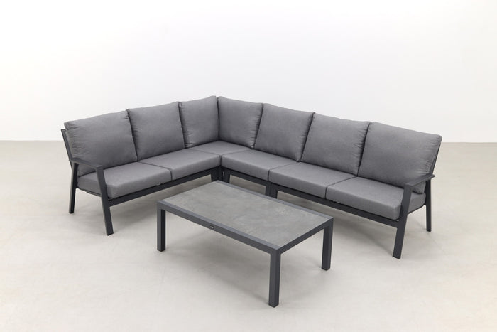 VDG Azoren|Atlanta loungeset - antraciet - links & rechts