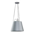 Tolomeo Mega hanglamp 52cm grijs satijn