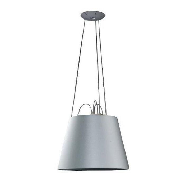 Tolomeo Mega hanglamp 52cm grijs satijn