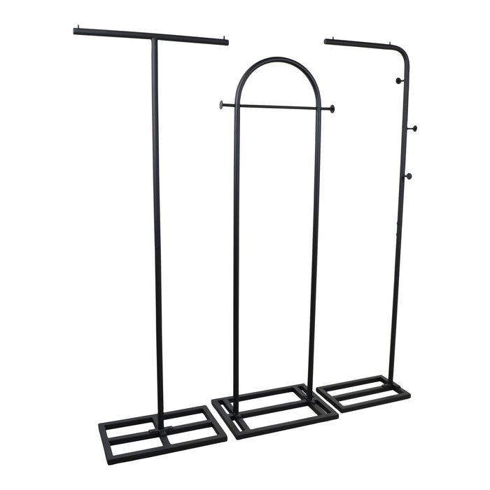 LOFT42 Fabri3 - Kledingrek Staand - 165x50x30 - Zwart