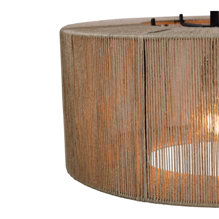 Urban Interiors - Plafondlamp - Drum Jute - Ø45