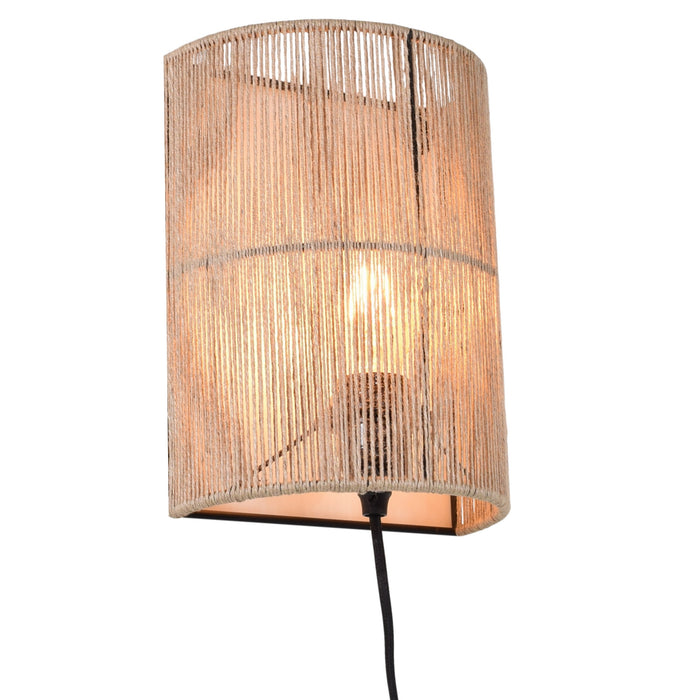 Urban Interiors - Wandlamp Diro Jute  26x18x11