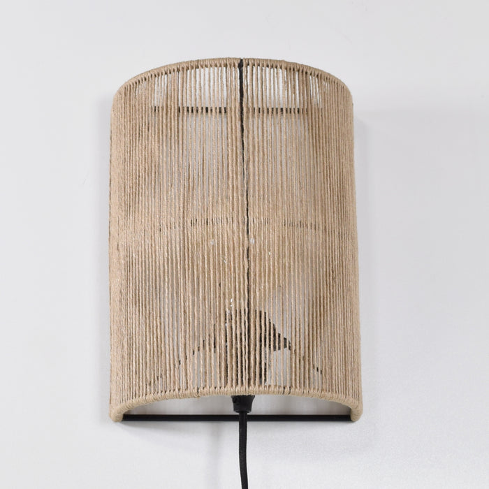 Urban Interiors - Wandlamp Diro Jute  26x18x11