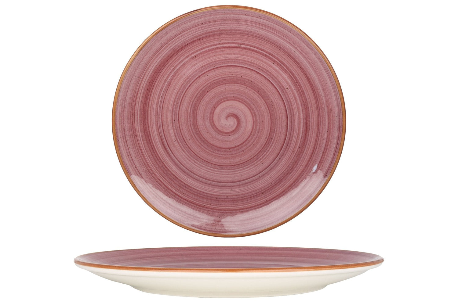 Bonna Dinerbord - Aura Blackberry - Porselein - 27 cm - set van 6