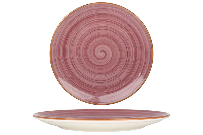 Bonna Dinerbord - Aura Blackberry - Porselein - 27 cm - set van 6