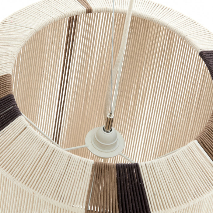 Light & Living Hanglamp Kozana - Crème - Ø48cm