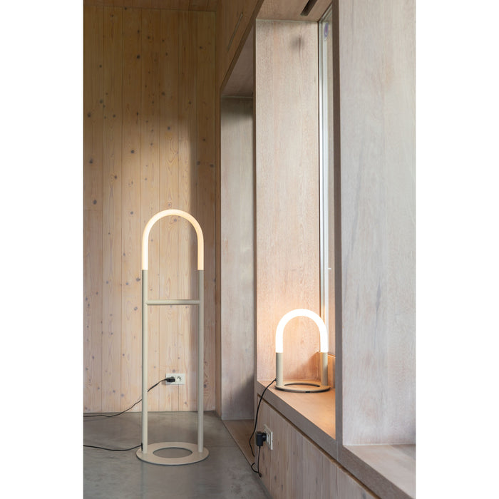 Zuiver Arch Vloerlamp| Staande lamp Beige