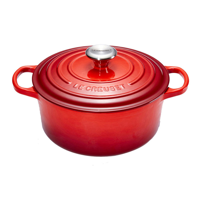 Le Creuset Signature Braadpan Ø 28 cm - Kersenrood