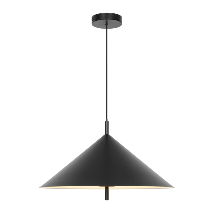 D'Lite Crochte Hanglamp - Mat Zwart