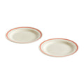 HAY Sobremesa Ontbijtborden Ø 18,5 cm - Set van 2 - Rood