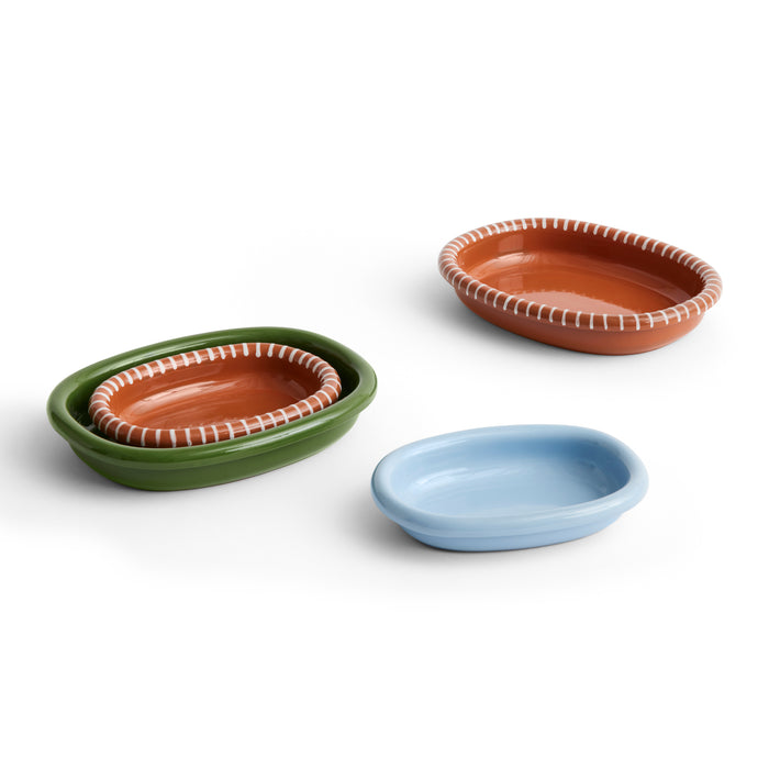 HAY Barro Ovale Schaal - Large - Naturel