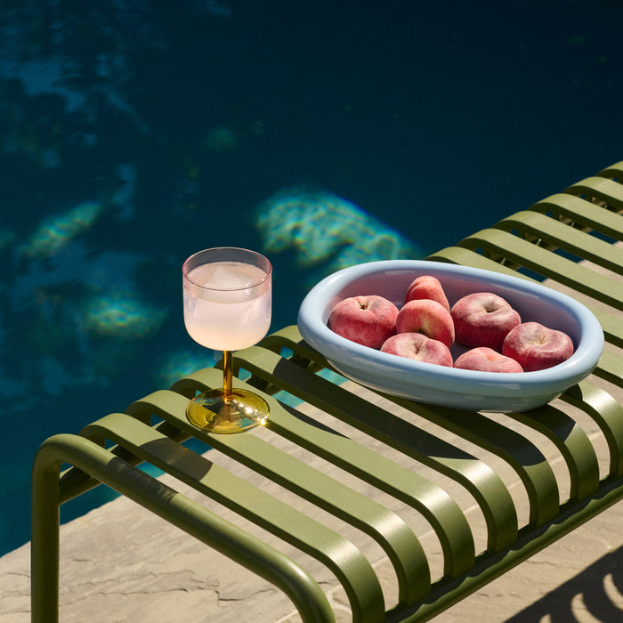 HAY Barro Ovale Schaal - Small - Lichtblauw