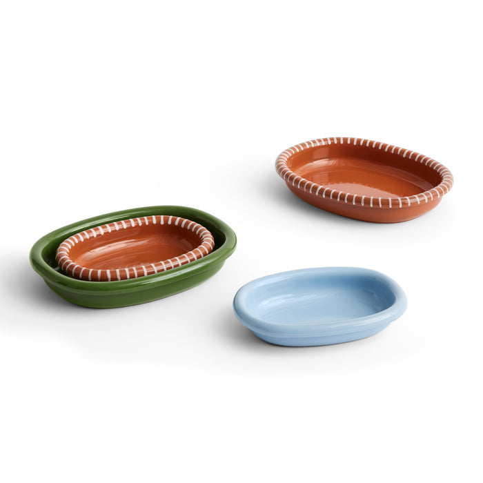 HAY Barro Ovale Schaal - Small - Naturel