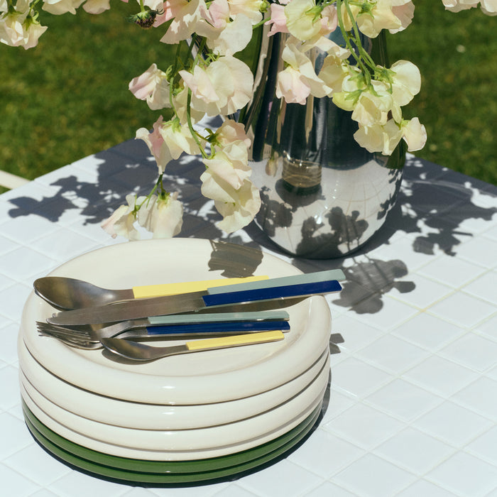 HAY Barro Dinerborden Ø 24 cm - Set van 2 - Groen