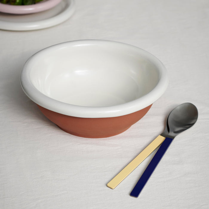 HAY Barro Salade Schaal - Large - Gebroken Wit