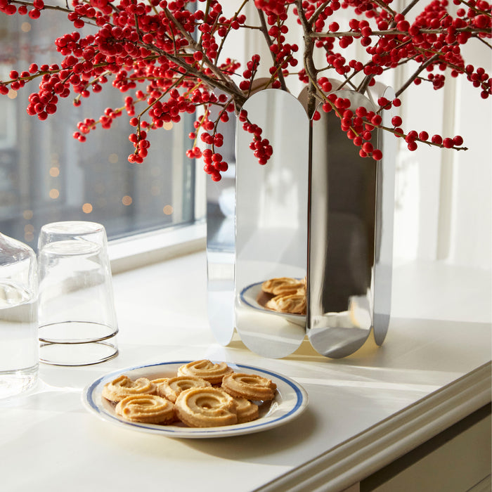 HAY Sobremesa Ontbijtborden Ø 18,5 cm - Set van 2 - Blauw