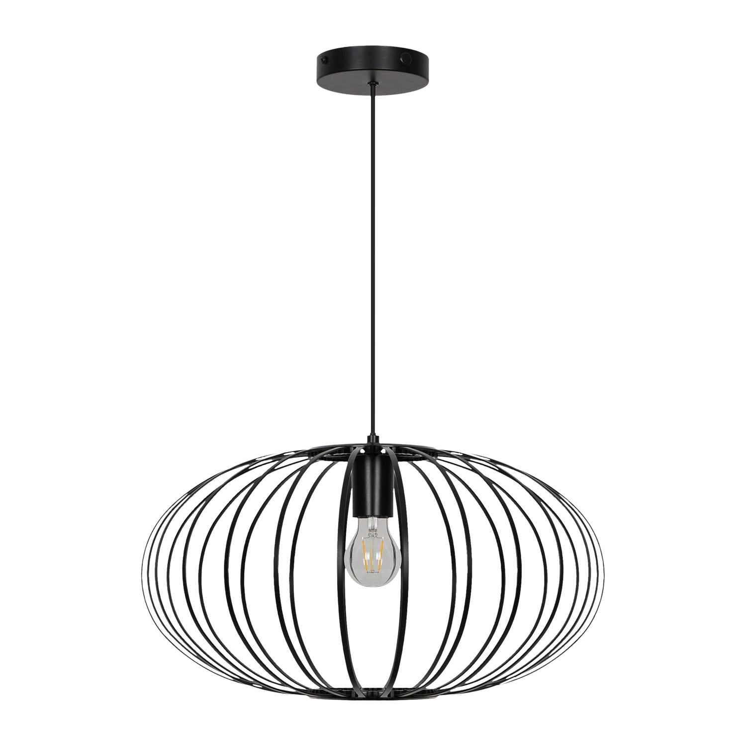 D'Lite Kemmel Hanglamp - Mat Zwart