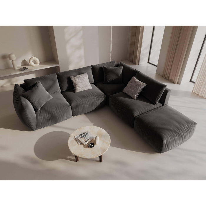 Micadoni Hoekbank Christ 4-zits rechts velvet