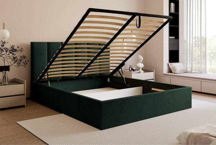 NADUVI Collection Bedframe Carolina met opbergvak velvet 180x200