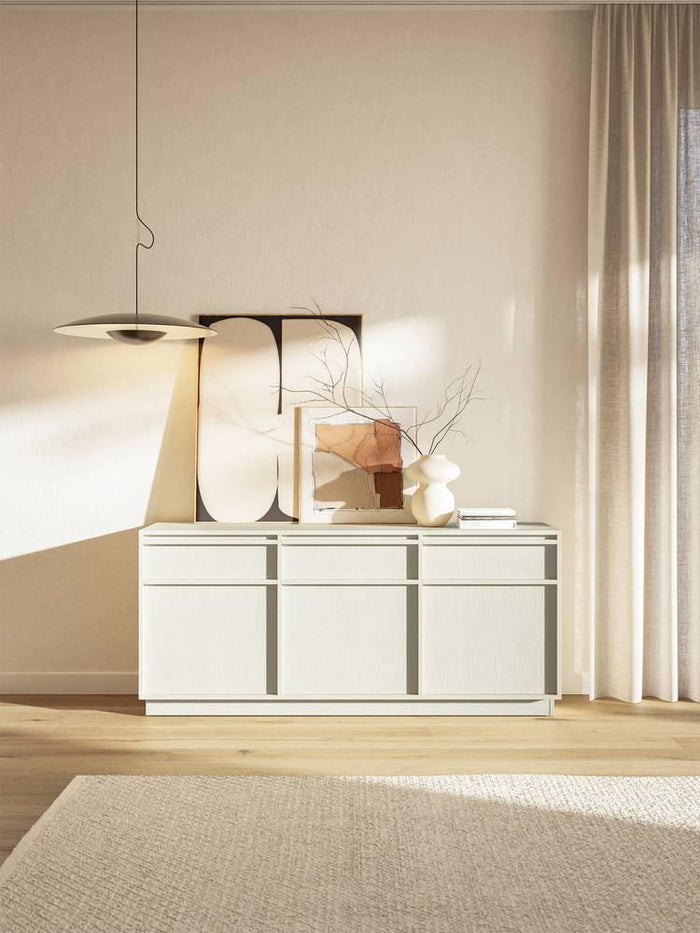 NADUVI Collection TV-meubel Echo 3-deurs