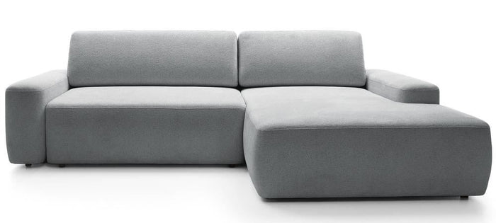 NADUVI Collection Hoekslaapbank Elis rechts met opbergvak chenille