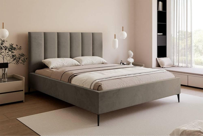 NADUVI Collection Bedframe Carolina met opbergvak velvet 160x200
