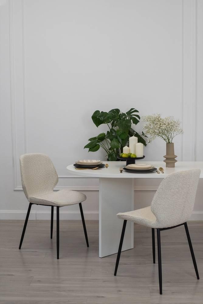 NADUVI Collection Philipa Eettafel - Wit