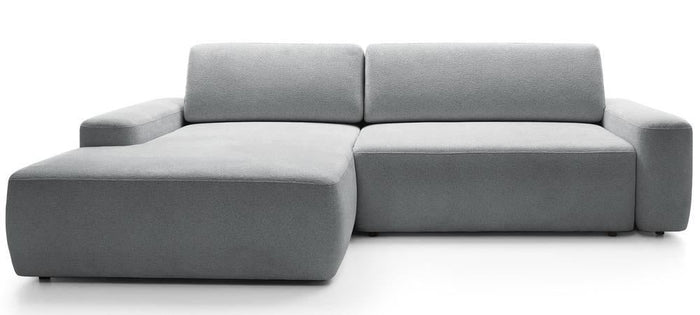 NADUVI Collection Hoekslaapbank Elis links met opbergvak chenille