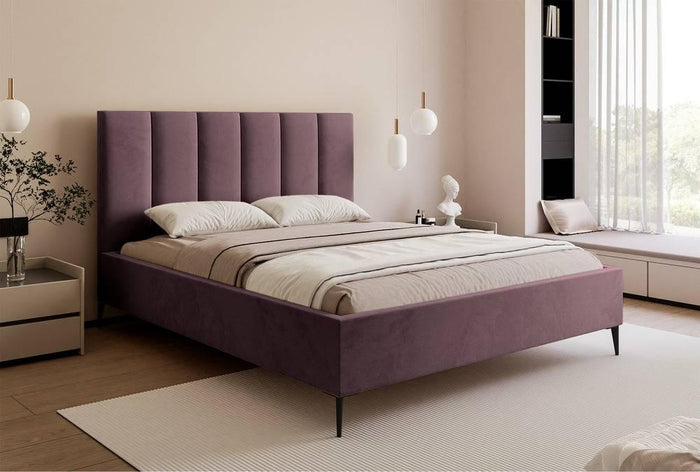 NADUVI Collection Bedframe Carolina met opbergvak velvet 140x200