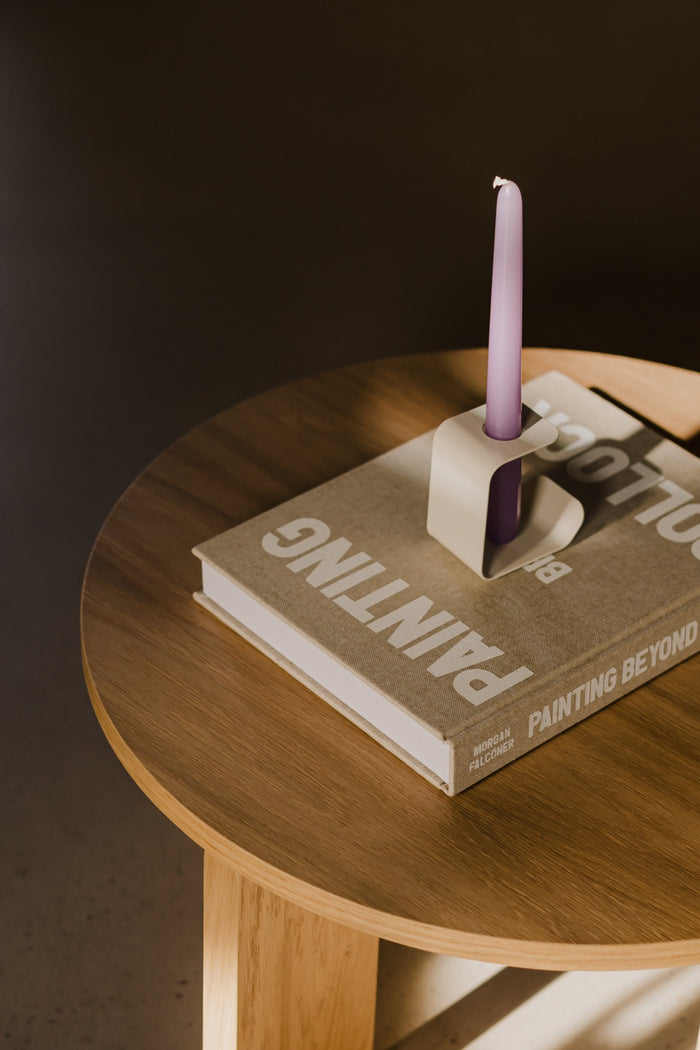 noo.ma FLEC kaarsenhouder - tall - Piazza Beige