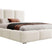 NADUVI Collection Bedframe Briar met opbergvak ribstof 140x200