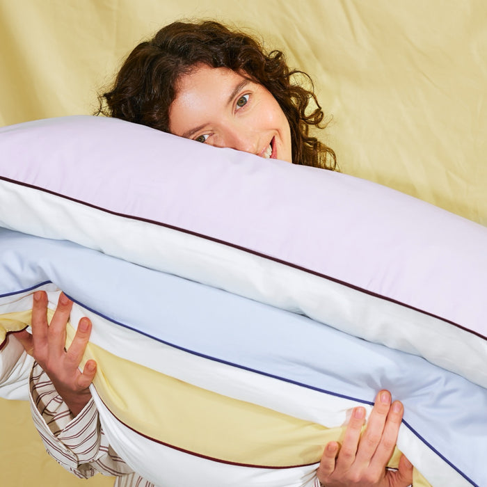 noo.ma OBA Kussensloop - 50x70 cm - Pastel Lilac