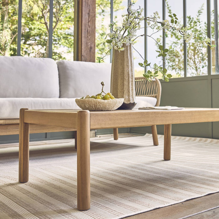 sweeek - Tuinset van acacia met touw, 5 plaatsen