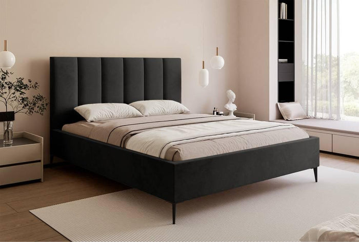 NADUVI Collection Bedframe Carolina met opbergvak velvet 140x200
