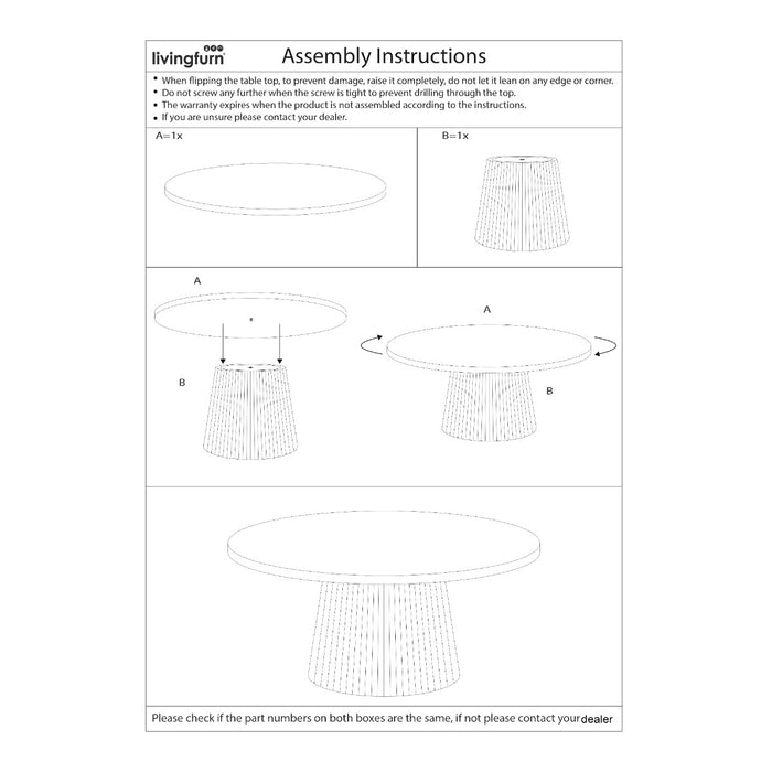 Livingfurn Patrice 80cm