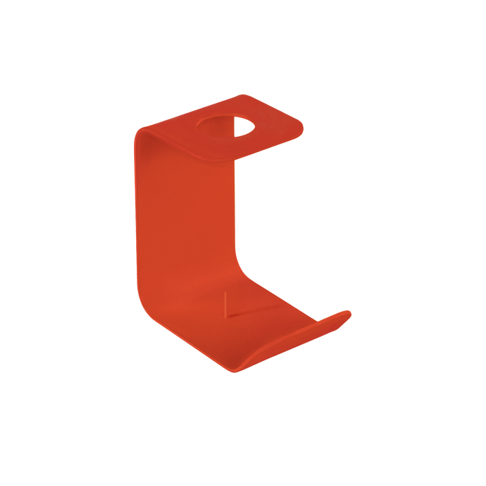 noo.ma FLEC kaarsenhouder - tall - Poppy Red