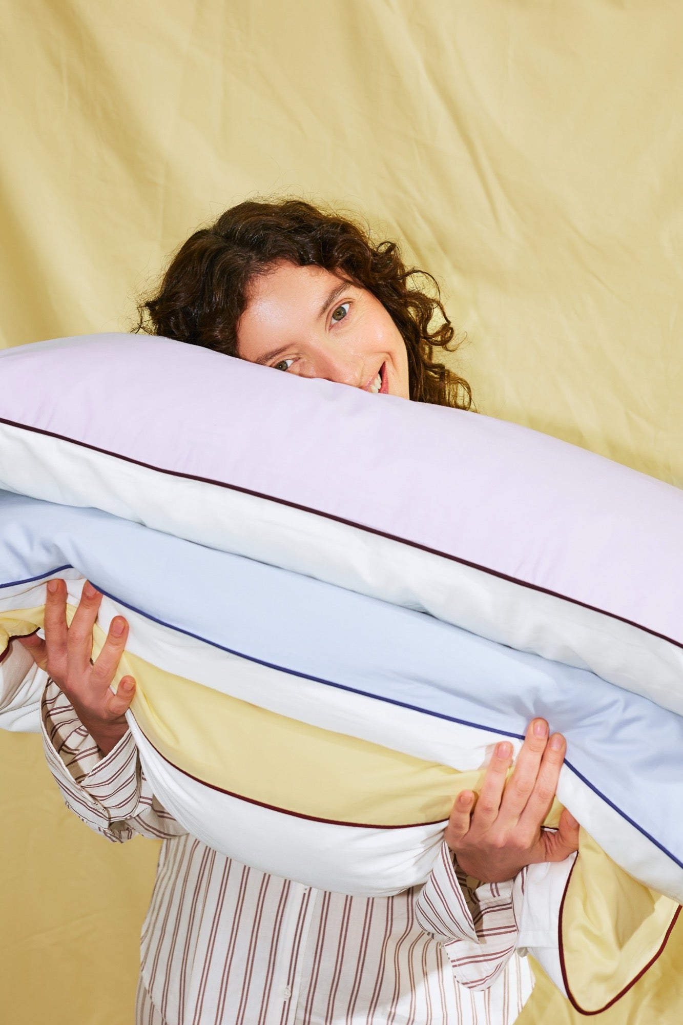 noo.ma OBA Kussensloop - 60x70 cm - Pastel Lilac