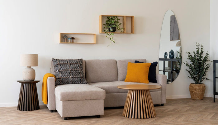 House Nordic Osaka Eiken Salontafel Rond