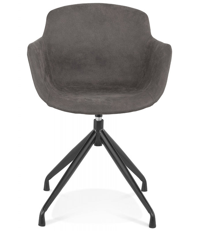 ALTEREGO SOUND Stoel met armleuningen - Grijs