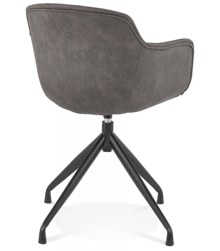 ALTEREGO SOUND Stoel met armleuningen - Grijs