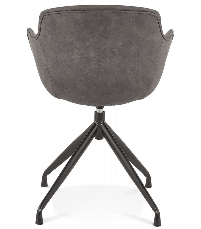 ALTEREGO SOUND Stoel met armleuningen - Grijs