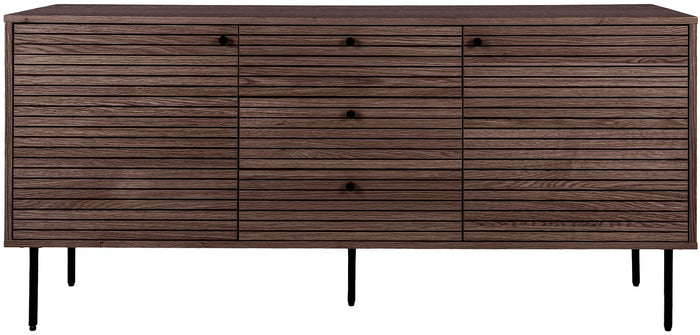 House Nordic Kyoto Gerookt Eiken Dressoir 2-Deuren 3-Lades