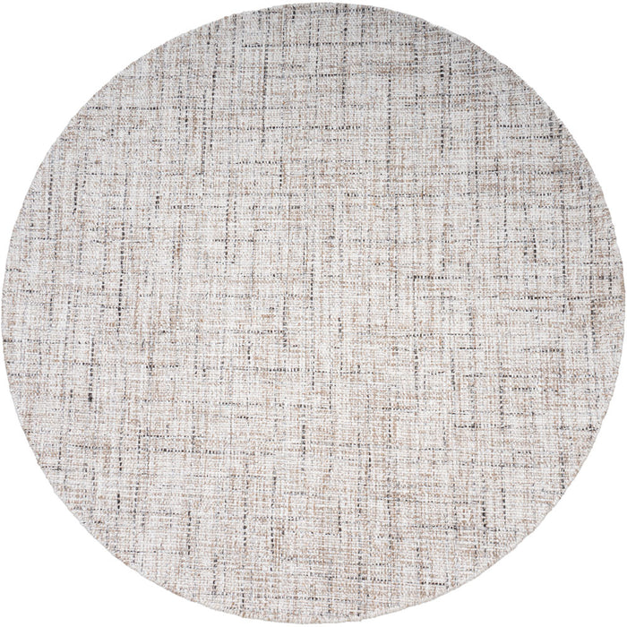 Veer Carpets - Vloerkleed Cross Beige - Rond ø200 cm