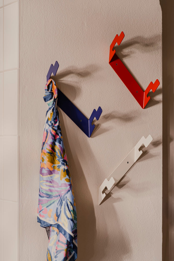 noo.ma GLIPS wandkapstokken set van 3 - Blueberry Pie