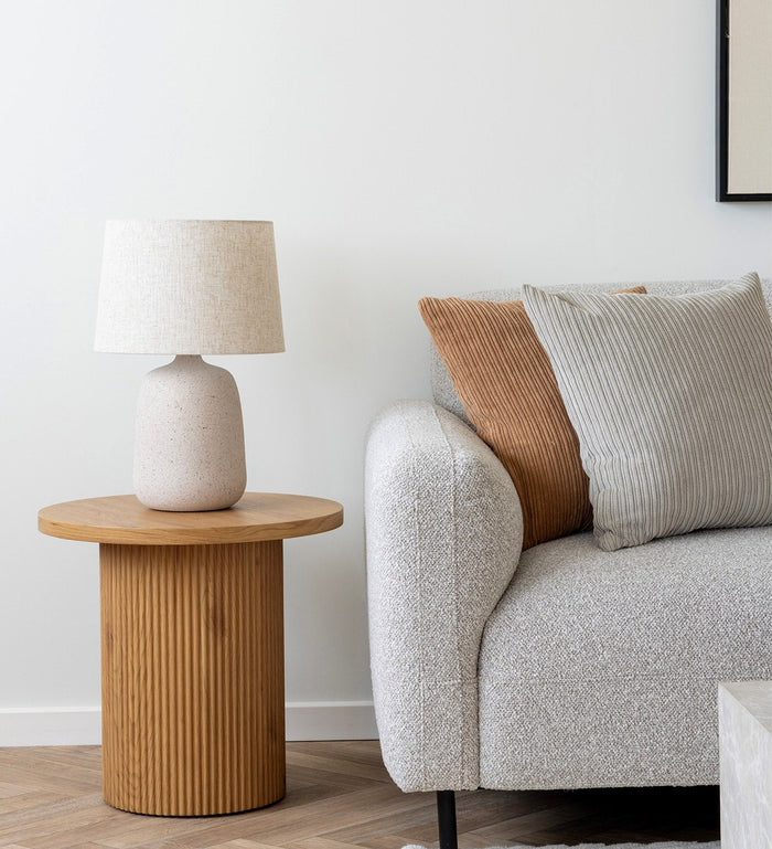 House Nordic Boavista Ronde Bijzettafel Eiken