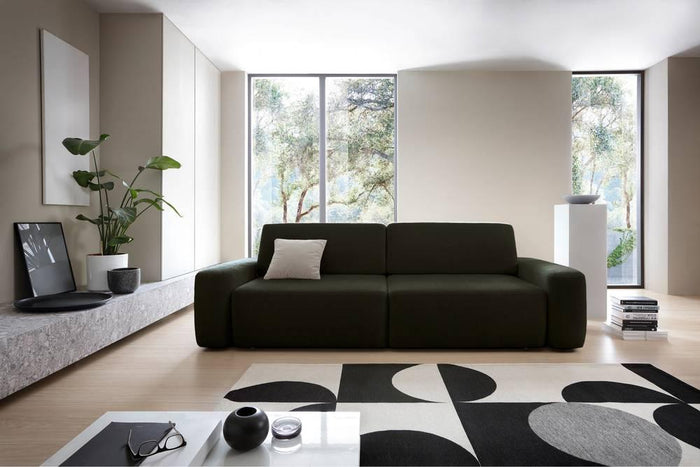 NADUVI Collection 3-zitsbank Elis met opbergvak chenille