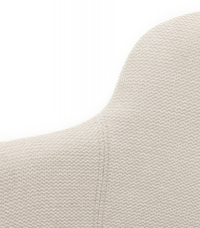 ALTEREGO ROSSINI Stoel met armleuningen - Beige